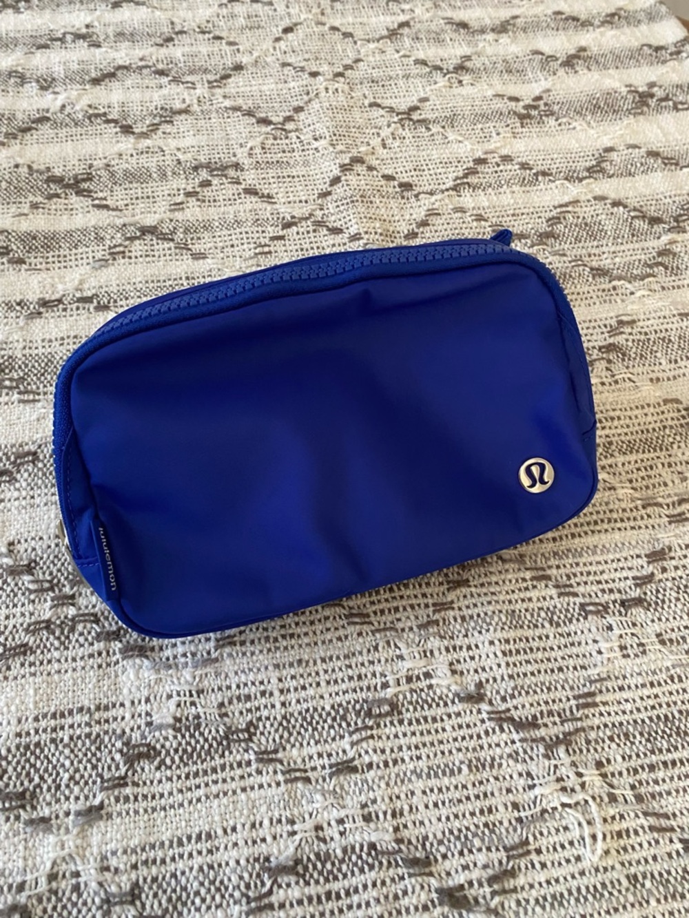lululemon athletica Royal Blue Zip Pouch